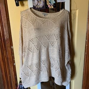 Cream sweater